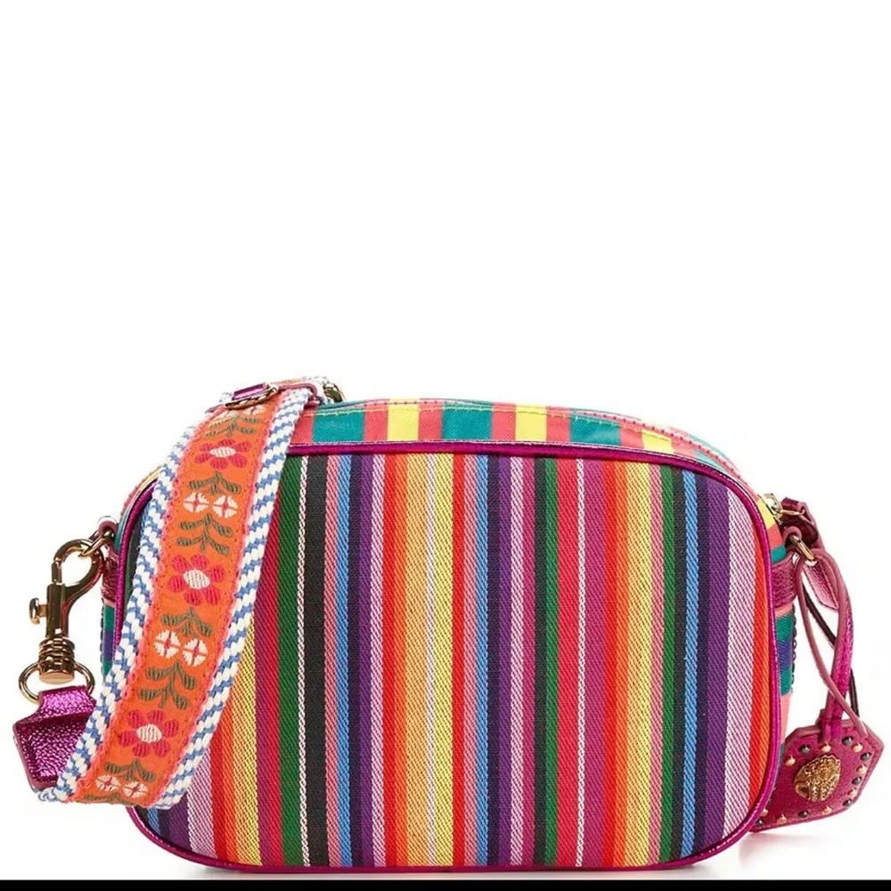 Kurt Geiger Multicolor Striped Crossbody Bag - Picture 2 of 4